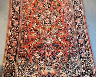 Persian Sarouk Rug – 4.1 ft x 6.5 ft