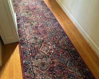 Karastan Multi-Color Panel Kirman Persian Rug - 2.10 ft x 15 ft