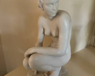 Fritz Klimsch for Rosenthal Nude Sculpture