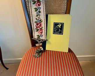 4 Davis Seattle Cane Back Dining Chairs