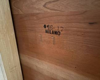 Milano Dining Table on Wheels