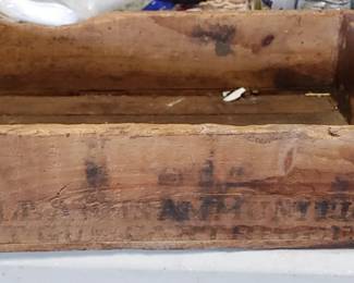 Very nice collection of super old dovetail boxes from the third floor different varieties shotgun shell boxes and more