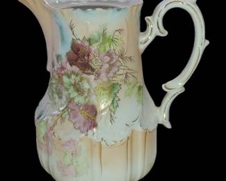 Wonderful and signed RS Prussia teapot no top