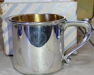 Another Gorham sterling silver cup number 51 100 Grams youth cup no monogram