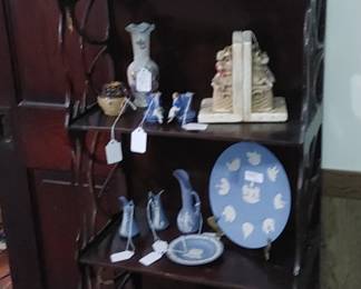 A treasure trove of pottery porcelain Hummel chalkware and more