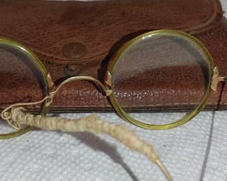 Great selection of antique glasses