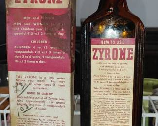 Lots of vintage medicine bottles with original boxes