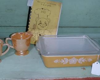 Pyrex & Fire King Peach blow