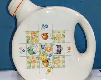 , vintage 1930s refrigerator water pitcher