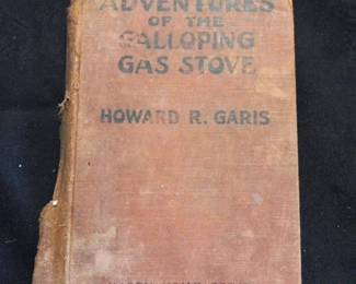 Great selection of antique books Adventures of the Galloping gas stove