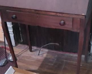 Small antique drop secretary desk more pictures to post