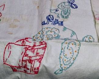 Beautiful handmade tea towels