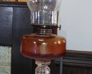 1800's kerosene lamp