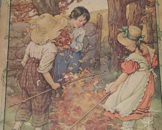 Early copy of a child's Garden of verses