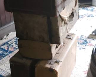 Old suitcases