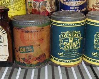 Vintage snuff never opened tobacco