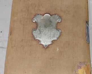 And take Victorian photograph book with black and white photos some tin type