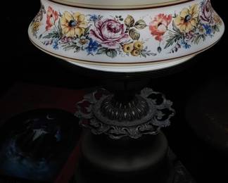 Pretty hand-painted lamp