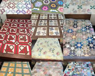 Amazing quilts many are signed