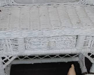 Keep wicker doll furniture