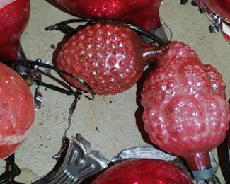 Vintage Christmas ornaments