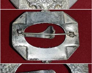 Gorgeous Victorian belt buckle found in the Attic