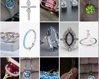 We have some Estate jewelry but We'll have a Large table set up with my Sterling Silver Jewelry ( my side gig) since 2016 I've been selling Sterling Silver Jewelry. I spend alot of time searching for "unusual" beautiful Jewelry.  Plus many "staple" jewelry wardrobe items like * sterling silver hoops* sterling silver studs/with 5A Zircons* Chains* Bracelets* Sterling Bands*
All come beautifully packaged this time of year ready for gift giving! 
Fantastic Quality Jewelry @ great prices!