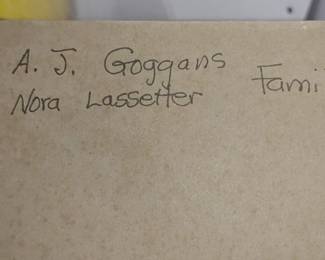 AJ Goggins and Nora Lassetter family Monroe County 1906