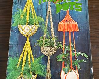 Vintage craft books.  