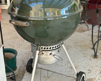 One of 3 Weber bbq's