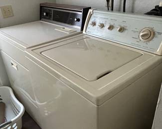 Newer Kenmore Washing machine and Kenmore electric dryer