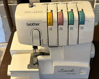 Brother overlock machine