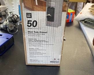 50 Amp hot tub panel
