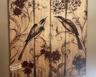 Norida Bird Art - 2 pieces