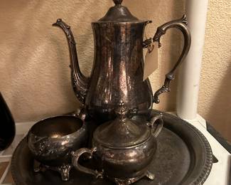 Silver plate Coffee Service