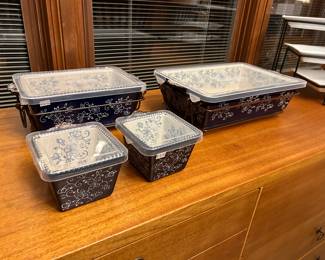 Pretty storage serve pieces