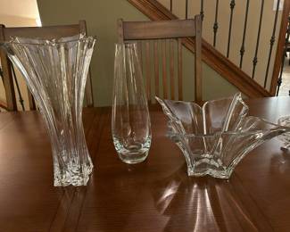 Glass vases