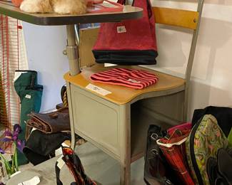 Upstairs - vintage desk