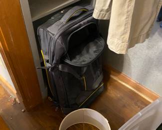 Closet in this downstairs bedroom