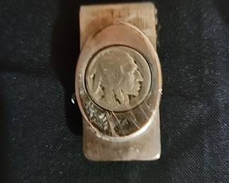 Buffalo Head Money Clip