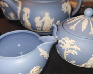 Wedgwood Tea Set And Serving Pieces