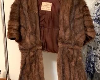 Mink stole/wrap