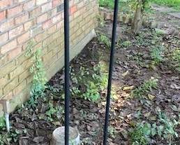 Pair of tiki torches