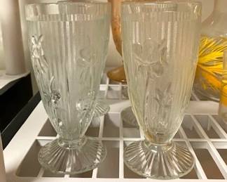 Iris and Herringbone - set of 5