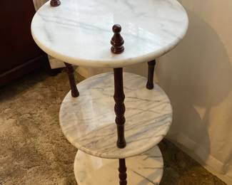2nd marble & wood stand