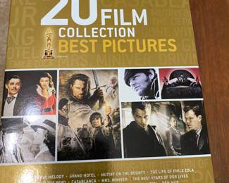 Warner Brothers 20 film collection of best pictures