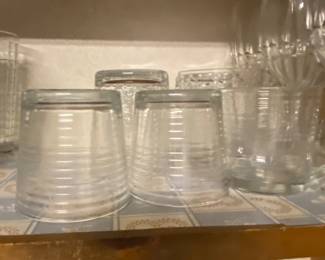 Set of juice glasses