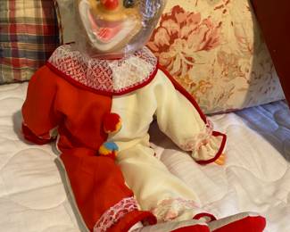 Bedroom - Clown on bed