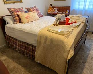 Bed with headboard & footboard