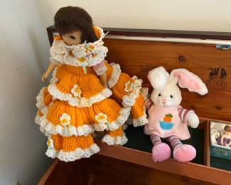Doll & rabbit